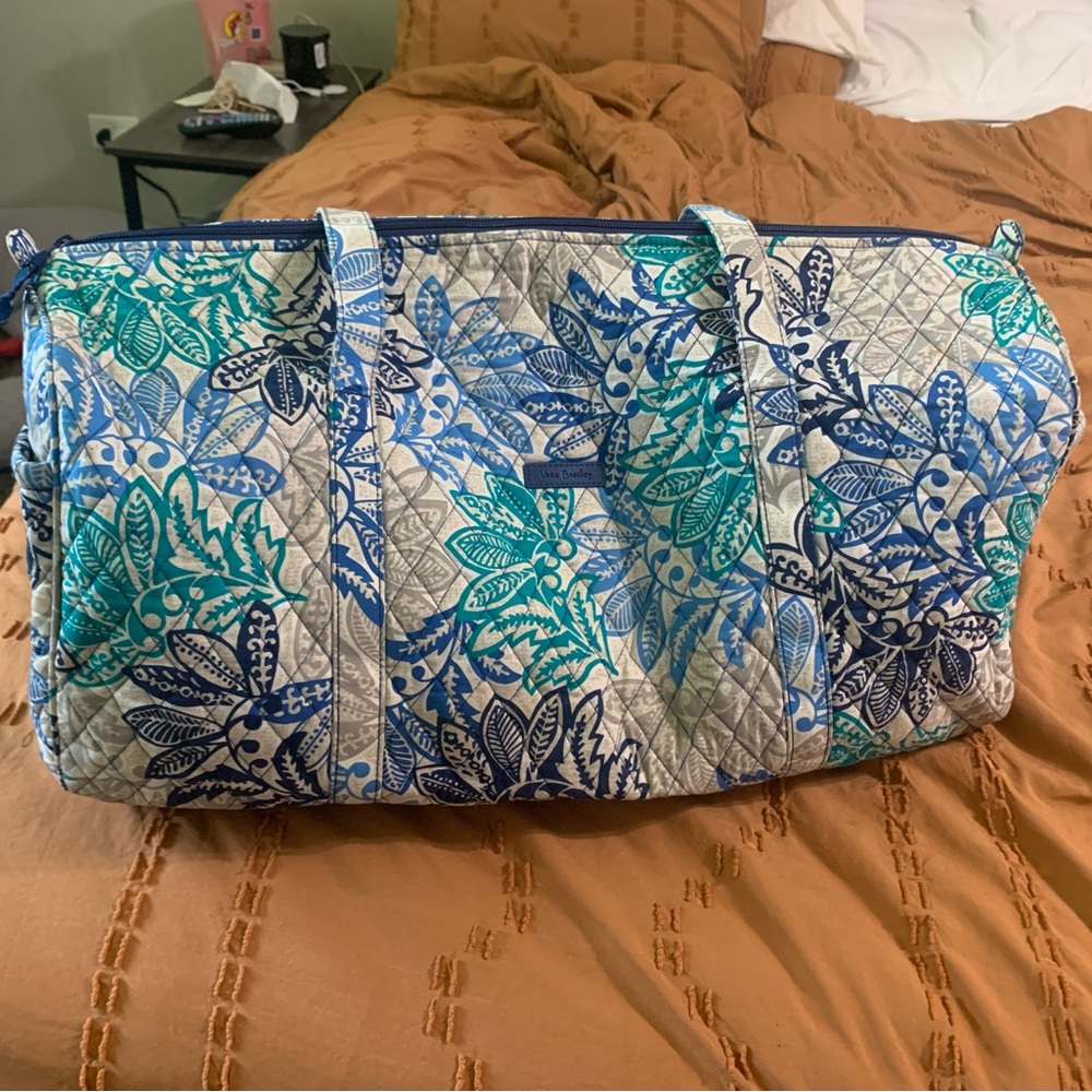 Blue Paisley Vera Bradley Duffle